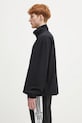 adidas Originals hanorac de bumbac Essentials Seersucker Track Top JD2458 negru SS25