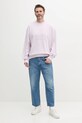 HUGO hanorac de bumbac 50535258 violet SS25