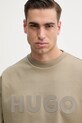 Odzież HUGO bluza bawełniana 50538778 beżowy