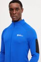 Sportovní mikina Jack Wolfskin Prelight fialová A63789