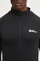 Jack Wolfskin felpa da sport Prelight A63789 nero