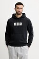 Napapijri bluza B-Box print bleumarin NP0A4I190411