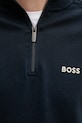 BOSS bluză lounge bleumarin 50540785