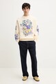 Βαμβακερή μπλούζα Desigual MICKEY 25SMSK07 μπεζ SS25