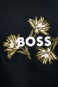 BOSS felpa in cotone 50536797 blu navy