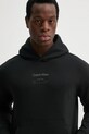 Хлопковая кофта Calvin Klein чёрный K10K114262