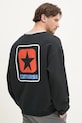 Converse bluza bawełniana nadruk czarny 10028407.A01