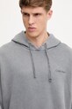 Mikina s kapucňou Calvin Klein Underwear sivá LV00NM2894