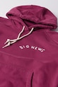by Parra bluza bawełniana Sleep now różowy 53230