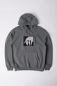 by Parra bluza Get on the donkey z kapturem szary 53330.