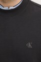 Bavlnená mikina Calvin Klein Jeans čierna J30J327228