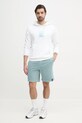 Calvin Klein Jeans bluza bawełniana J30J327525 biały SS25