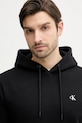 Bavlněná mikina Calvin Klein Jeans černá J30J327526