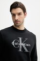 Mikina Calvin Klein Jeans čierna LV040BM801
