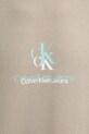 Bavlnená mikina Calvin Klein Jeans J30J327470 béžová