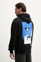 Одежда Хлопковая кофта Karl Lagerfeld Jeans A2M20030 чёрный