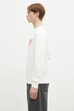 Bavlnená mikina Human Made TSURIAMI SWEATSHIRT HM29CS011 biela SS25