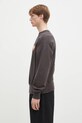 Human Made hanorac de bumbac TSURIAMI SWEATSHIRT HM29CS011 maro SS25
