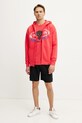 Tepláková mikina Under Armour Project Rock 1389914 červená SS25