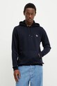 Bavlnená mikina PS Paul Smith bavlna tmavomodrá M2R.284S.KZEBRA