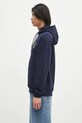 Памучен суичър Drôle de Monsieur Le Hoodie Slogan Esquisse G.HO150.CO127.NY тъмносин SS25