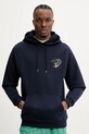 Oblečení Bavlněná mikina Drôle de Monsieur Le Hoodie Slogan Esquisse G.HO150.CO127.NY námořnická modř