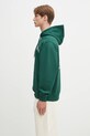 Drôle de Monsieur hanorac de bumbac Le Hoodie Polo G.HO178.CO200.DGN verde SS25