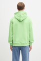 Дрехи Памучен суичър Drôle de Monsieur Le Hoodie Slogan Classique G.HO161.CO127.LGN зелен
