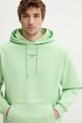 Drôle de Monsieur hanorac de bumbac Le Hoodie Slogan Classique verde G.HO161.CO127.LGN