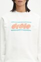 Drôle de Monsieur hanorac de bumbac Le Sweatshirt Pique Tennis alb G.SW164.CO162.OW