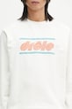 Bavlnená mikina Drôle de Monsieur Le Sweatshirt Pique Tennis biela G.SW164.CO162.OW