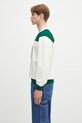Drôle de Monsieur hanorac de bumbac Le Sweatshirt Tennis G.SW158.CO200.OW alb SS25
