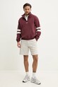 Hollister Co. bluza KI322.5005.520 burgundia SS25
