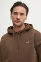 Mikina Hollister Co. hnědá KI322.5034.420