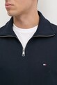Tommy Hilfiger hanorac de bumbac MW0MW37238 bleumarin