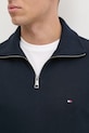 Tommy Hilfiger bluza bawełniana MW0MW37238 granatowy