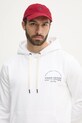 Tommy Hilfiger hanorac de bumbac alb MW0MW38671