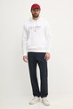 Tommy Hilfiger bluza bawełniana MW0MW38672 biały SS25