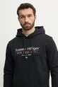 Хлопковая кофта Tommy Hilfiger чёрный MW0MW38672