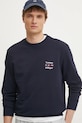 Tommy Hilfiger hanorac de bumbac bleumarin MW0MW38673