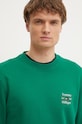Tommy Hilfiger bluza bawełniana zielony MW0MW38673