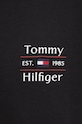 Tommy Hilfiger hanorac de bumbac MW0MW38673 negru