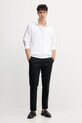 Tommy Hilfiger hanorac de bumbac MW0MW38686 alb SS25