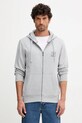 Бавовняна кофта Tommy Hilfiger з капюшоном сірий MW0MW39250
