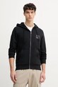 Хлопковая кофта Tommy Hilfiger с капюшоном чёрный MW0MW39250