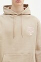Drôle de Monsieur hanorac de bumbac Le Hoodie Slogan Vignes bej F.HO175.CO127.BG
