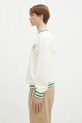 Drôle de Monsieur bluza bawełniana Le Sweatshirt Slogan Sport F.SW140.CO127.CM beżowy SS25