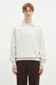 Drôle de Monsieur hanorac de bumbac Le Polo Drule melanj gri PERM.PL132.CO127.GY