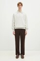 Drôle de Monsieur hanorac de bumbac Le Polo Drule PERM.PL132.CO127.GY gri