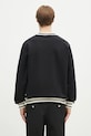 Oblečení Bavlněná mikina Drôle de Monsieur Le Sweatshirt Slogan Sport F.SW140.CO127.BL černá